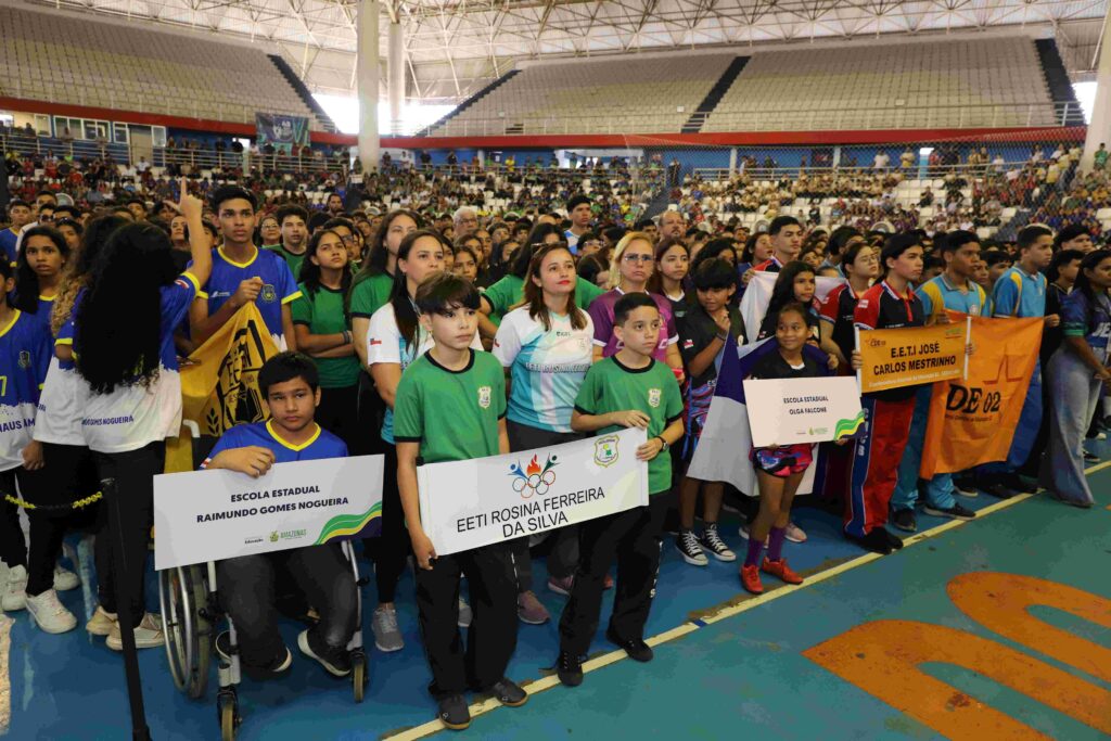 Educacao_Delegacao-JEAs-2024_Fotos_Eduardo-Cavalcante_Seduc_Am-364-1024x683-1 Abertura da 45ª edição dos Jogos Escolares do Amazonas reuni mais 5 mil estudantes